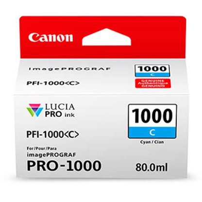 Canon PFI-1000 C Cyan Ink Cartridge