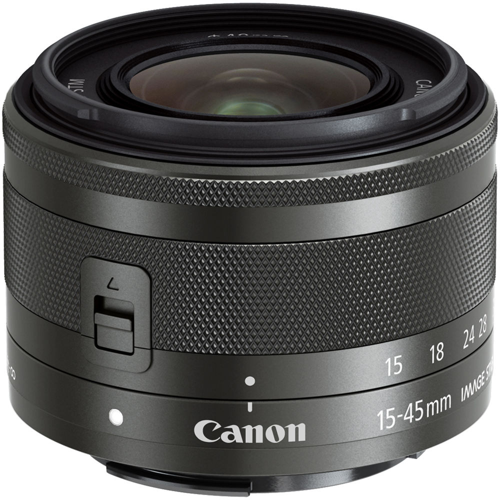canon ef-m 15-45mm mirrorless camera lens