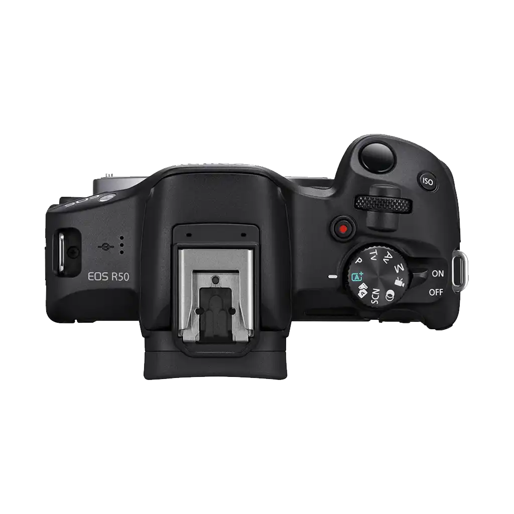 Canon EOS R50 Mirrorless Camera with RF-S 18-45mm f/4.5-6.3 IS STM & RF-S 55-210mm f/5-7.1 IS STM Lenses