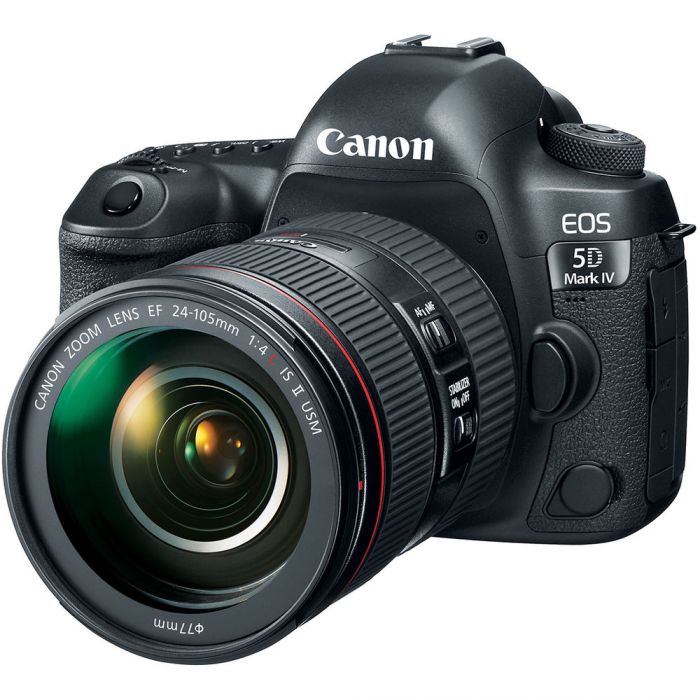 Canon EOS 5D Mark IV + 24-105mm DSLR Camera Kit