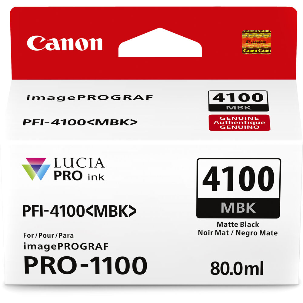 CANON PFI-1400 MBK MATTE BLACK IN CARTRIDGE