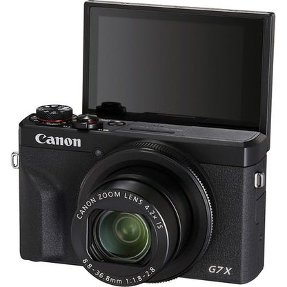 Canon PowerShot G7 X Mark III Black Digital Camera