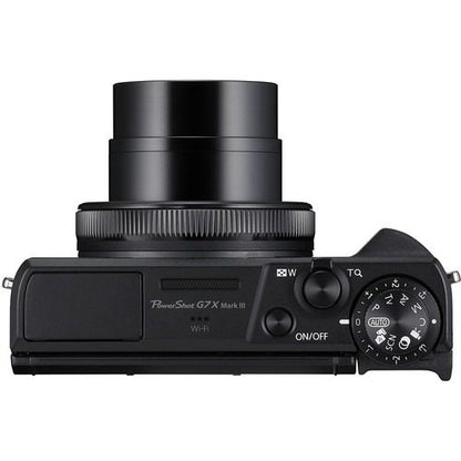 Canon PowerShot G7 X Mark III Black Digital Camera