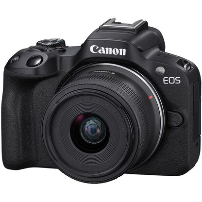 Canon EOS R50 Mirrorless Camera with RF-S18-45mm Lens with RF 75-300mm Lens