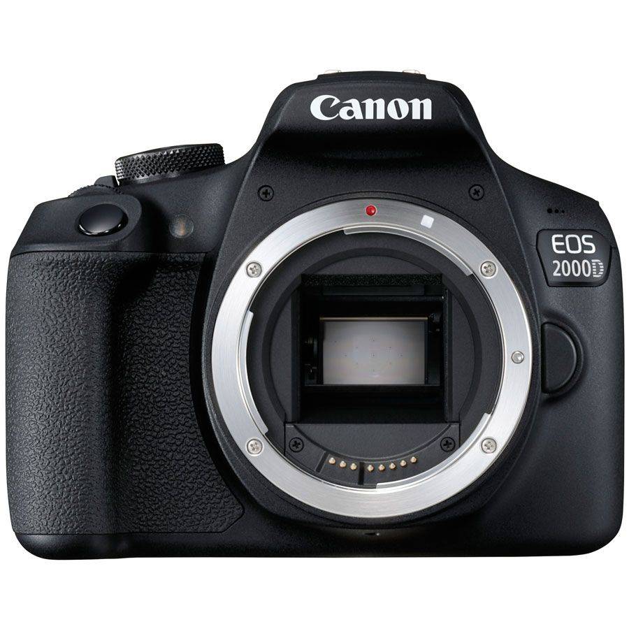 Canon EOS 2000D Twin DC Lens DSLR Camera Bundle