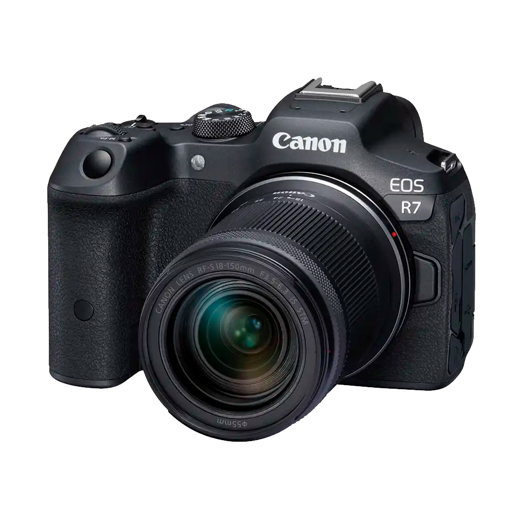 Canon EOS R7 Mirrorless Camera Body with RF-S 18-150mm f/3.5-6.3 IS STM Lens