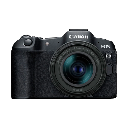 Canon EOS R8 Mirrorless Camera Body with RF 24-50mm f/4.5-6.3 IS STM Lens