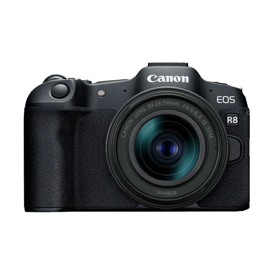 Canon EOS R8 Mirrorless Camera Body with RF 24-50mm f/4.5-6.3 IS STM Lens
