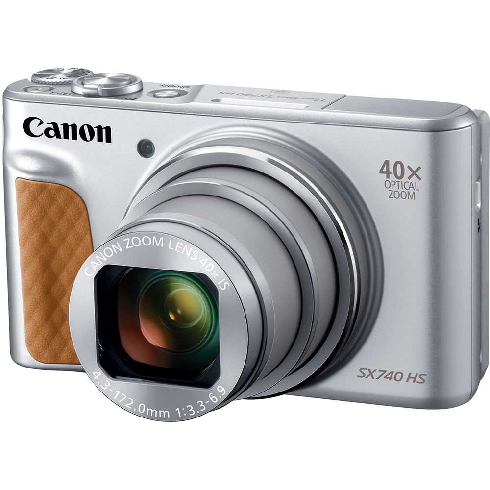 Canon PowerShot SX740 HS Lite Edition Digital Camera (Silver)