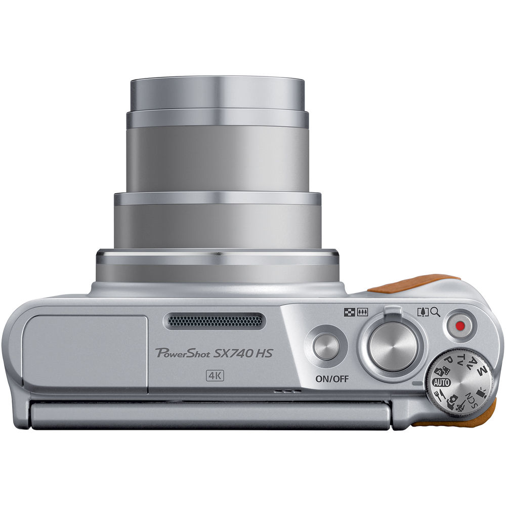 Canon PowerShot SX740 HS Lite Edition Digital Camera Travel Kit (Silver)