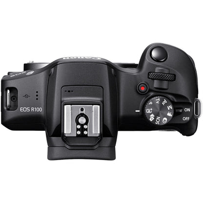 Canon EOS R100 + RF-S 18-45mm Mirrorless Camera Kit