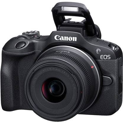 Canon EOS R100 + RF-S 18-45mm + Bag + SD Card Mirrorless Camera Kit