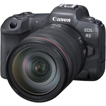 Canon EOS R5 + RF 24-105mm Mirrorless Camera Kit