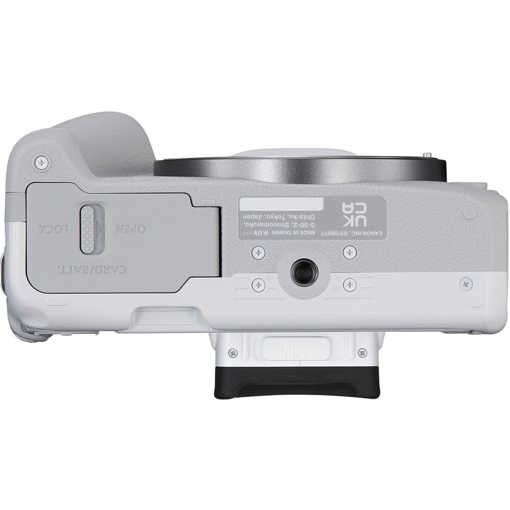 Canon EOS R50 + 18-45mm Mirrorless Camera Kit ((White)