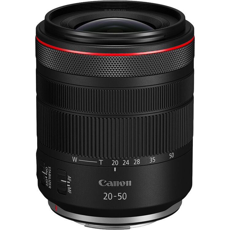 canon rf 20-50mm f4l usm pz mirrorless camera lens