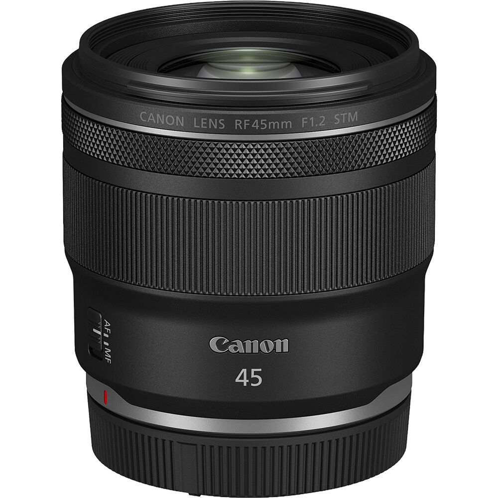 canon rf 45mm f1.2 stm mirrorless camera lens