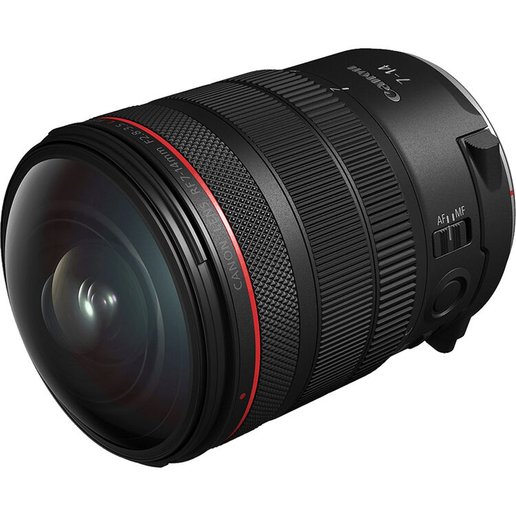 Canon RF 7-14mm f/2.8-3.5 L Fisheye STM Mirrorless Camera Lens