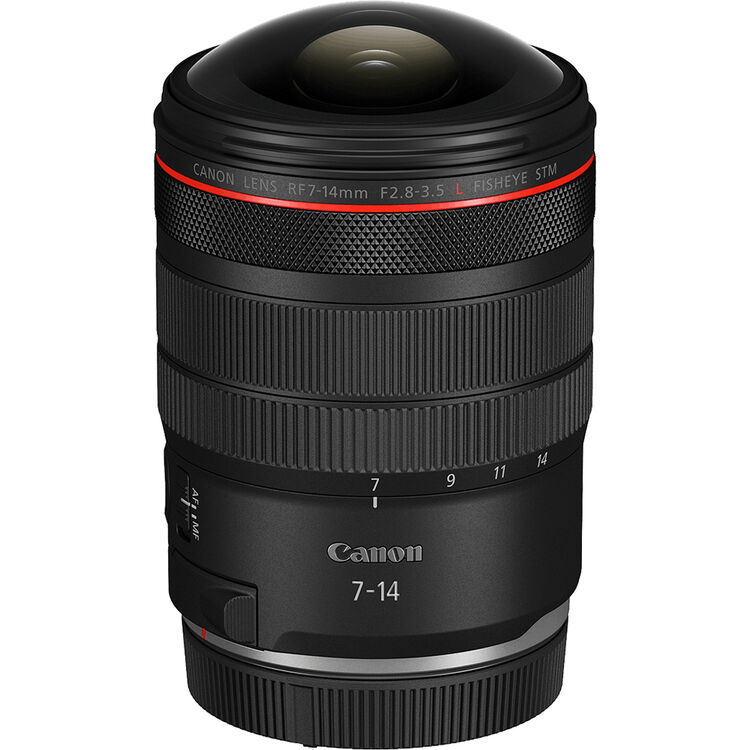 canon rf 7-14mm fisheye lens