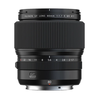 Fujifilm GF 80mm F1.7 R WR Lens