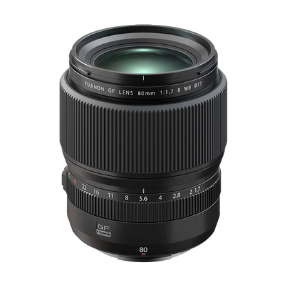 Fujifilm GF 80mm F1.7 R WR Lens