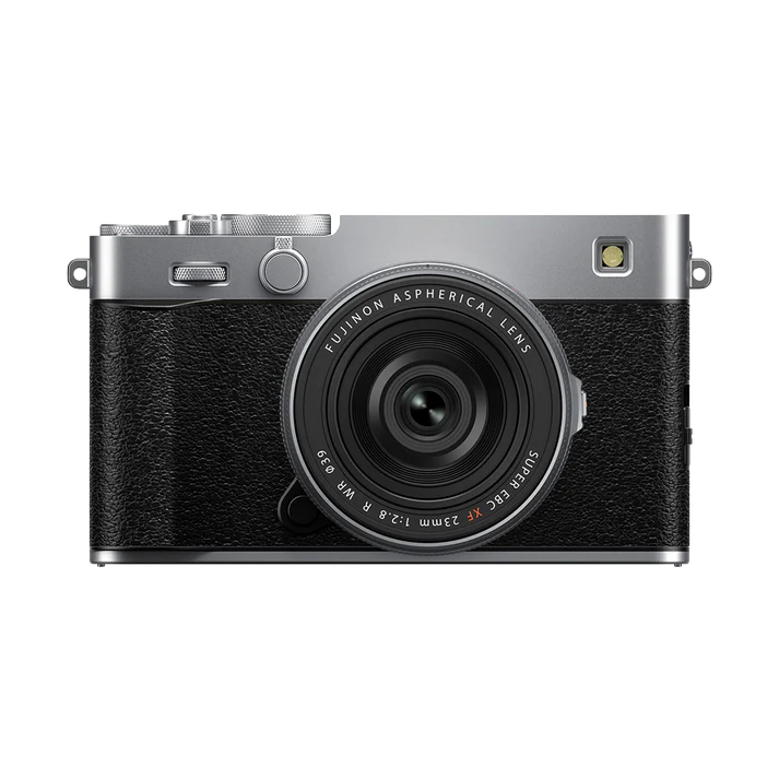 Fujifilm X-E5 Silver Camera with XF 23mm Lens