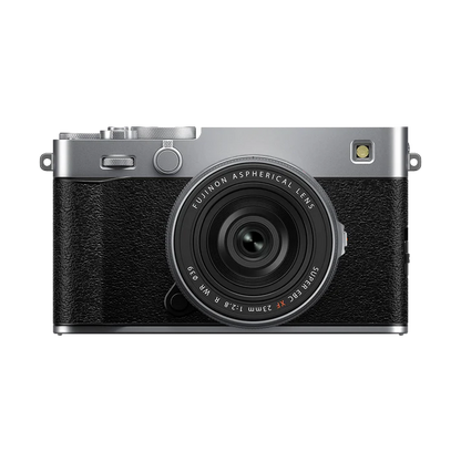 Fujifilm X-E5 Silver Camera with XF 23mm Lens