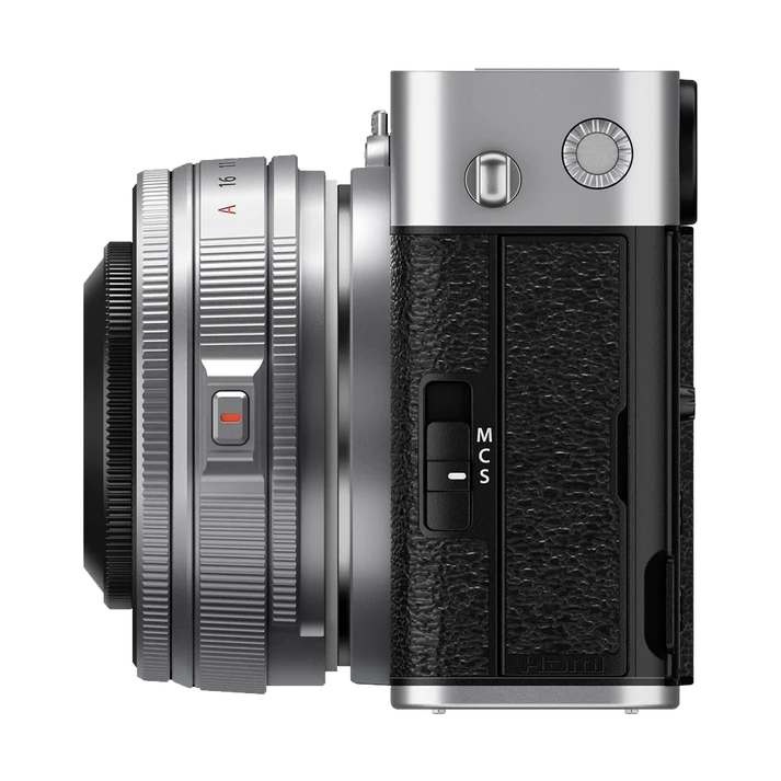 Fujifilm X-E5 Silver Camera with XF 23mm Lens