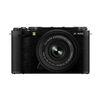 Fujifilm X-M5 Black Camera with XC 15-45mm Lens