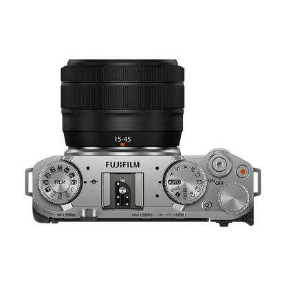 Fujifilm X-M5 Silver Camera with XC 15-45mm Lens