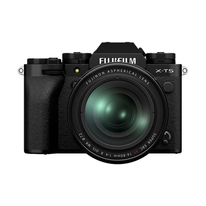 Fujifilm X-T5 Black Camera with 16-80mm Lens