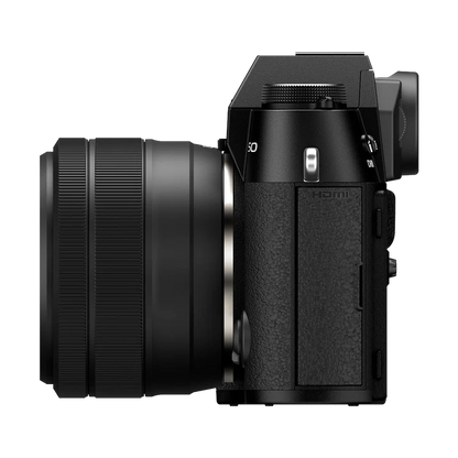 Fujifilm X-T50 Black Camera with 15-45mm Lens