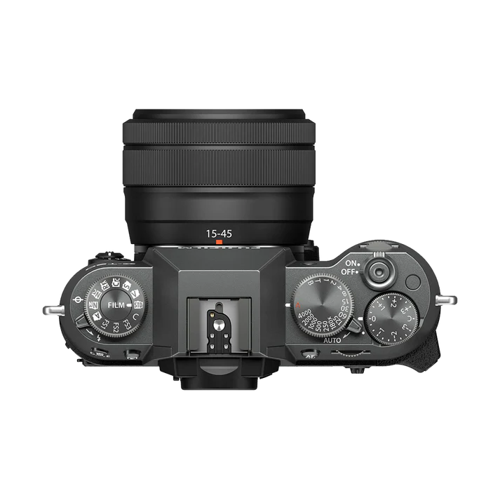 Fujifilm X-T50 Charcoal Silver Camera with 15-45mm Lens