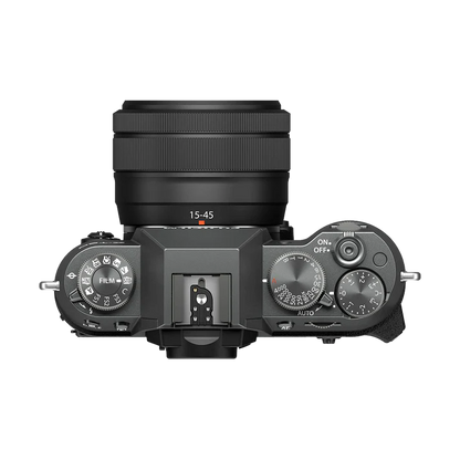 Fujifilm X-T50 Charcoal Silver Camera with 15-45mm Lens