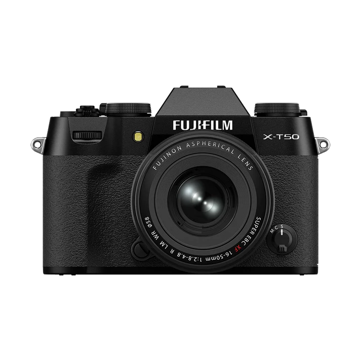 Fujifilm X-T50 Black Camera with 16-50mm Lens