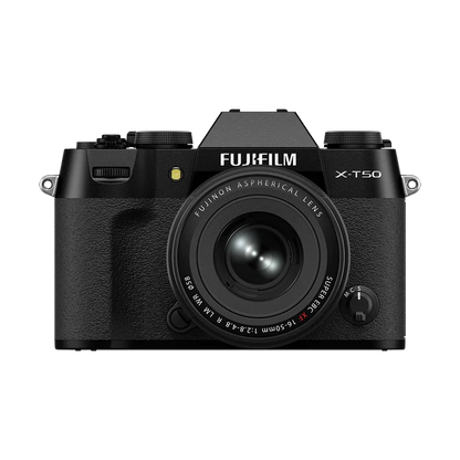 Fujifilm X-T50 Black Camera with 16-50mm Lens