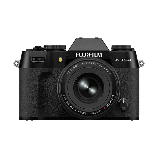 Fujifilm X-T50 Black Camera with 16-50mm Lens