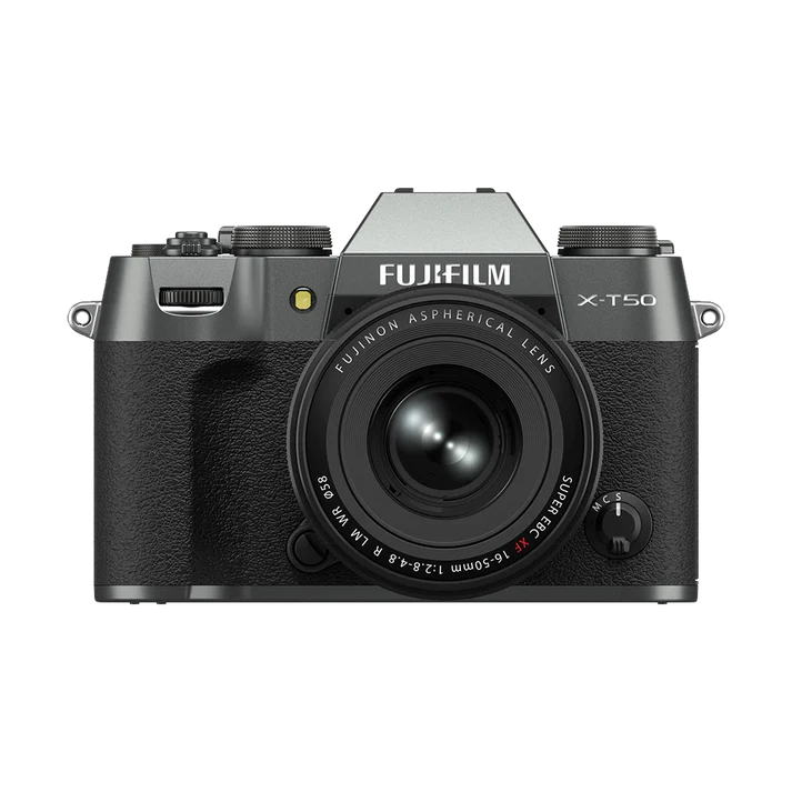 Fujifilm X-T50 Charcoal Silver Camera with 16-50mm Lens