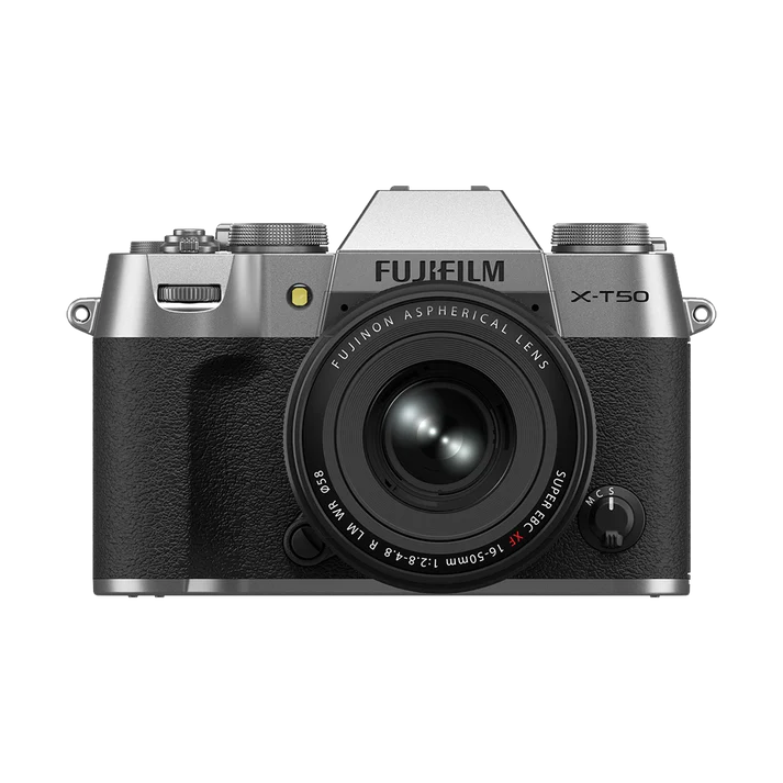 Fujifilm X-T50 Silver Camera with 16-50mm Lens