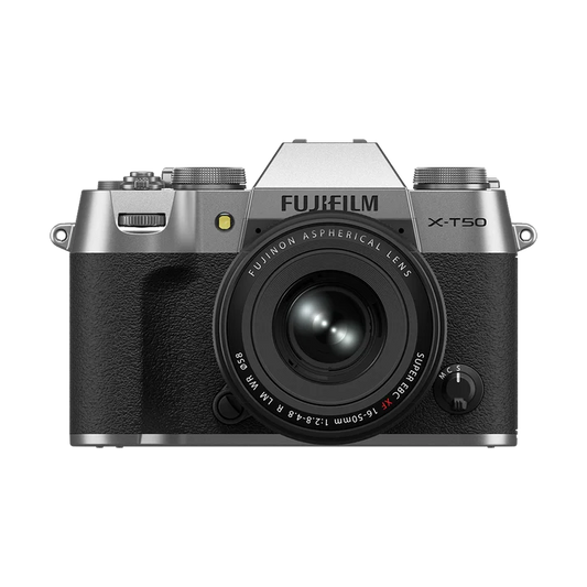 Fujifilm X-T50 Silver Camera with 16-50mm Lens