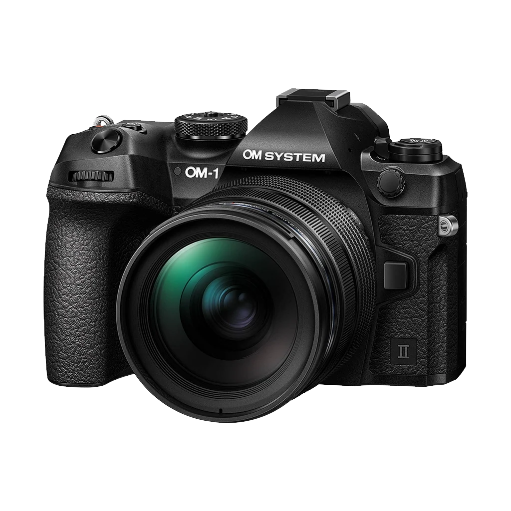 OM System OM-1 Mark II Mirrorless Camera with M.Zuiko 12-40mm f/2.8 PRO II Lens Kit