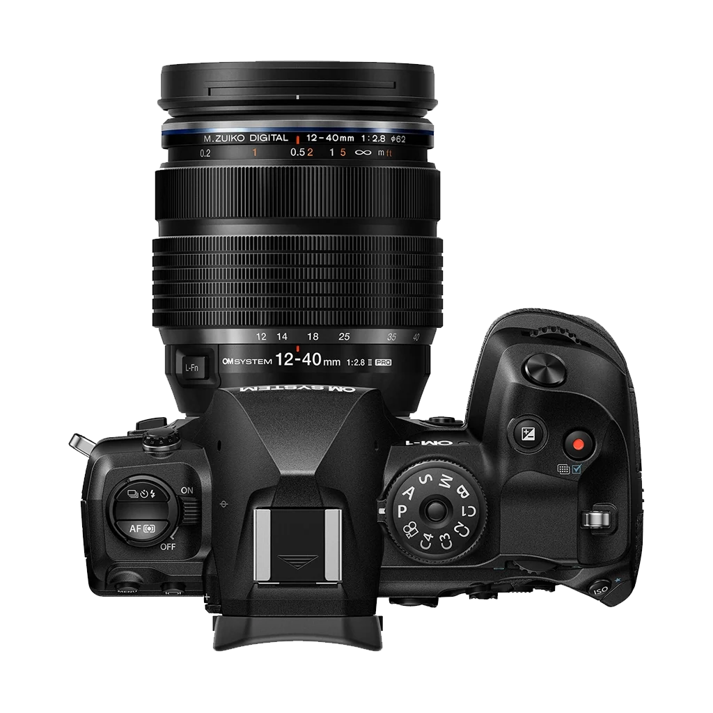 OM System OM-1 Mark II Mirrorless Camera with M.Zuiko 12-40mm f/2.8 PRO II Lens Kit