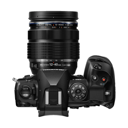OM System OM-1 Mark II Mirrorless Camera with M.Zuiko 12-40mm f/2.8 PRO II Lens Kit