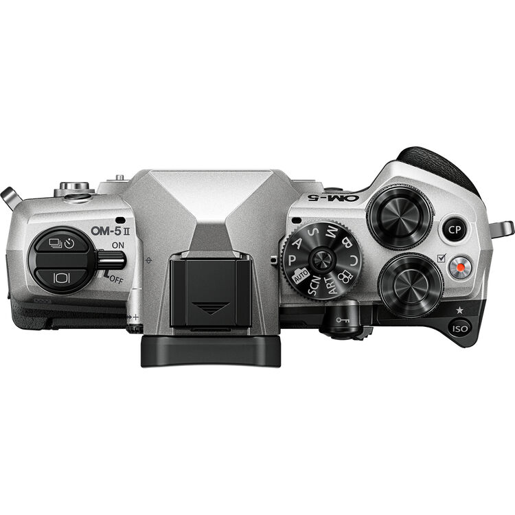 OM SYSTEM OM-5 Mark II Silver Camera with 14-150mm Lens