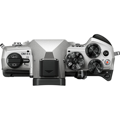 OM SYSTEM OM-5 Mark II Silver Camera with 14-150mm Lens