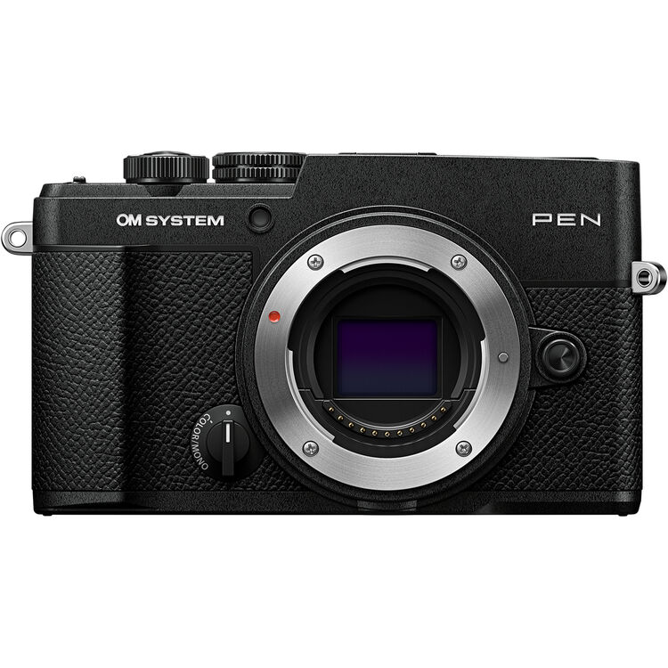 OM SYSTEM PEN Black Mirrorless Camera