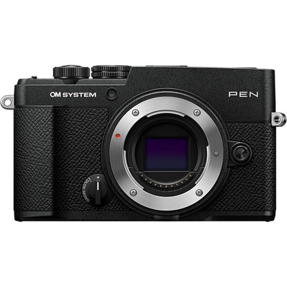 OM SYSTEM PEN Black Mirrorless Camera