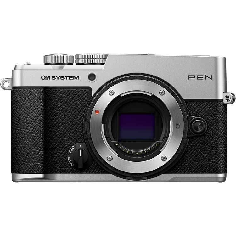 OM SYSTEM PEN Silver Mirrorless Camera