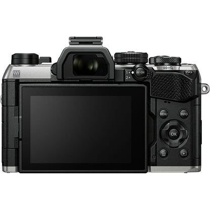 OM SYSTEM OM-5 Mark II Silver Camera with 12-45mm Lens