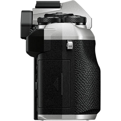 OM SYSTEM OM-5 Mark II Silver Camera with 12-45mm Lens
