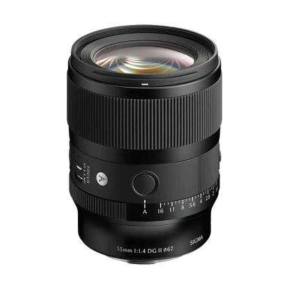 Sigma 35mm f/1.4 DG II Art Wide-Angle Prime Lens for Sony E
